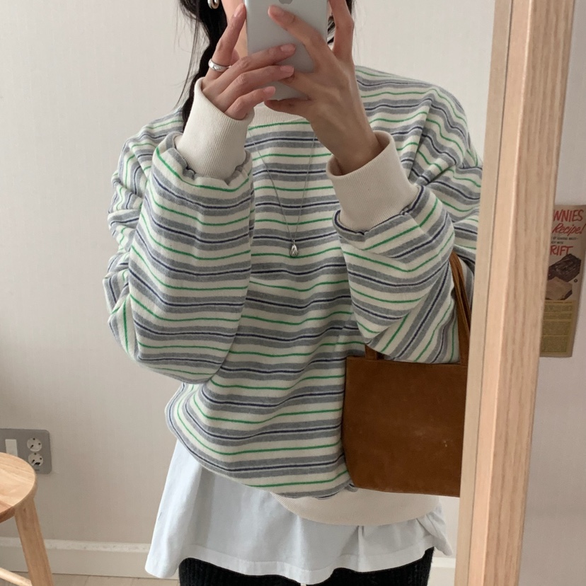 HELLO JINI韓國直郵㊣女裝新品時尚推薦休閑熱賣人氣真品衛衣HELLO JINI衛衣