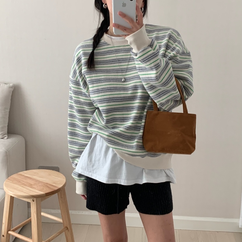 HELLO JINI韓國直郵㊣女裝新品時尚推薦休閑熱賣人氣真品衛衣HELLO JINI衛衣