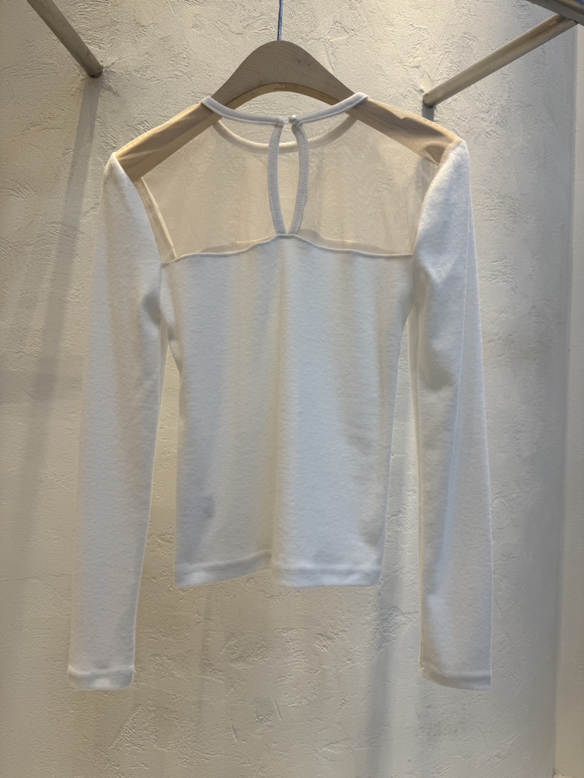 RIAH東大門㊣實拍女士新品休閑熱賣25秋冬人氣推薦長袖T恤透明RIAH長袖T恤