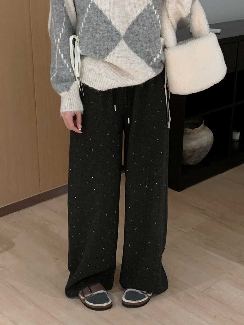 OLA東大門㊣代購女士新款25秋冬熱賣時尚推薦休閑人氣休閑褲mellor/OLA休閑褲