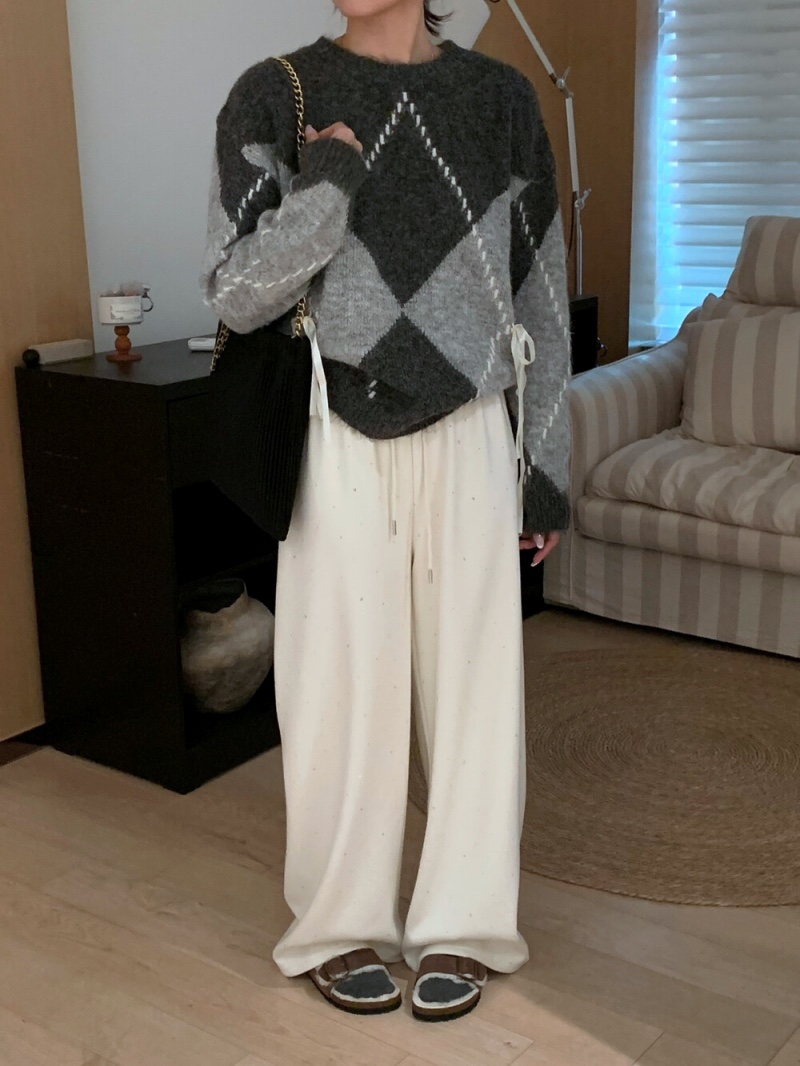 OLA東大門㊣代購女士新款25秋冬熱賣時尚推薦休閑人氣休閑褲mellor/OLA休閑褲