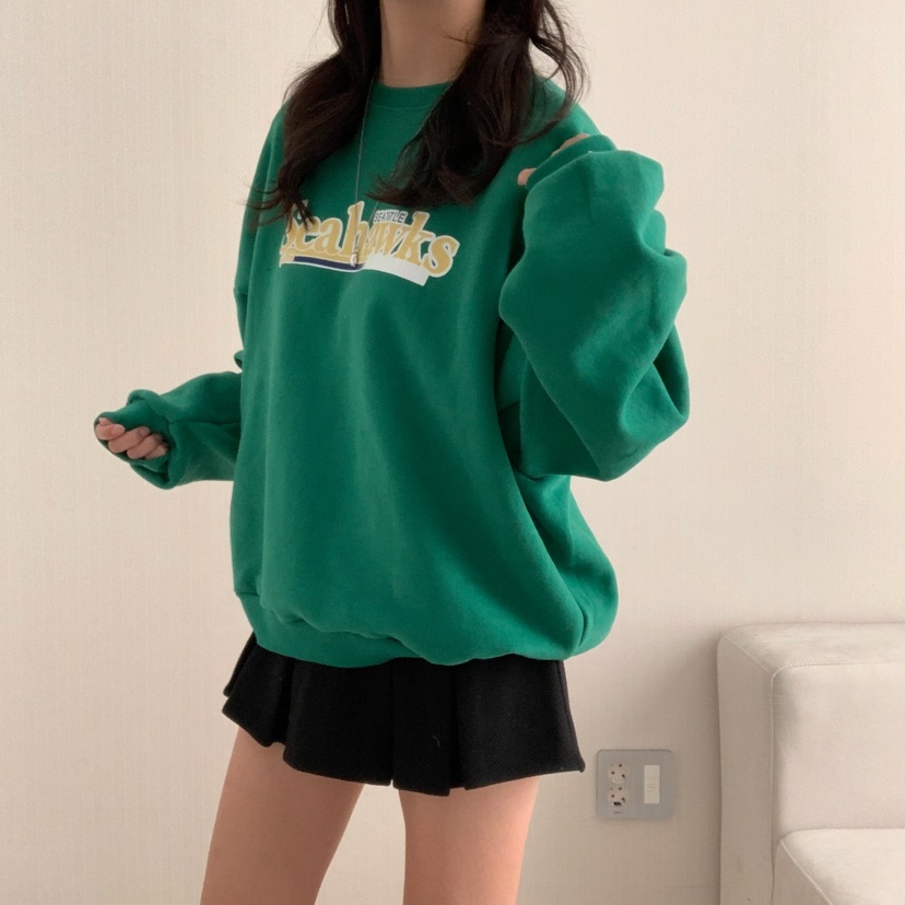 HELLO JINI東大門㊣實拍女士新品真品25秋冬休閑熱賣時尚衛衣HELLO JINI衛衣