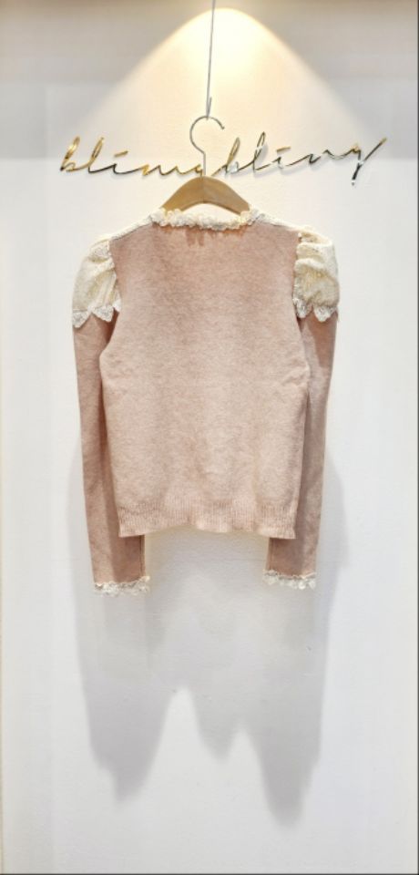 BLING BLING-S東大門㊣直郵女裝新款休閑時尚熱賣針織衫蕾絲BLING BLING-S針織衫