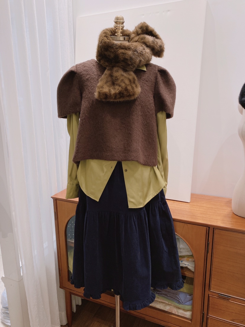 LETAILOR韓國直郵㊣女裝新品職業25秋冬熱賣休閑人氣圍巾披肩LETAILOR圍巾/披肩