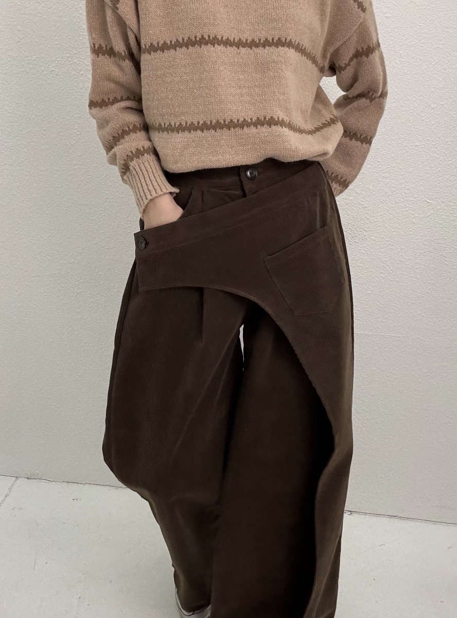 JMIND東大門㊣代購女裝新品熱賣真品職業推薦休閑休閑褲燈芯絨JMIND休閑褲