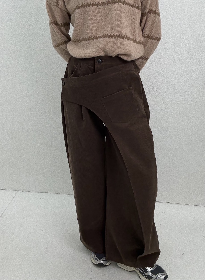 JMIND東大門㊣代購女裝新品熱賣真品職業推薦休閑休閑褲燈芯絨JMIND休閑褲