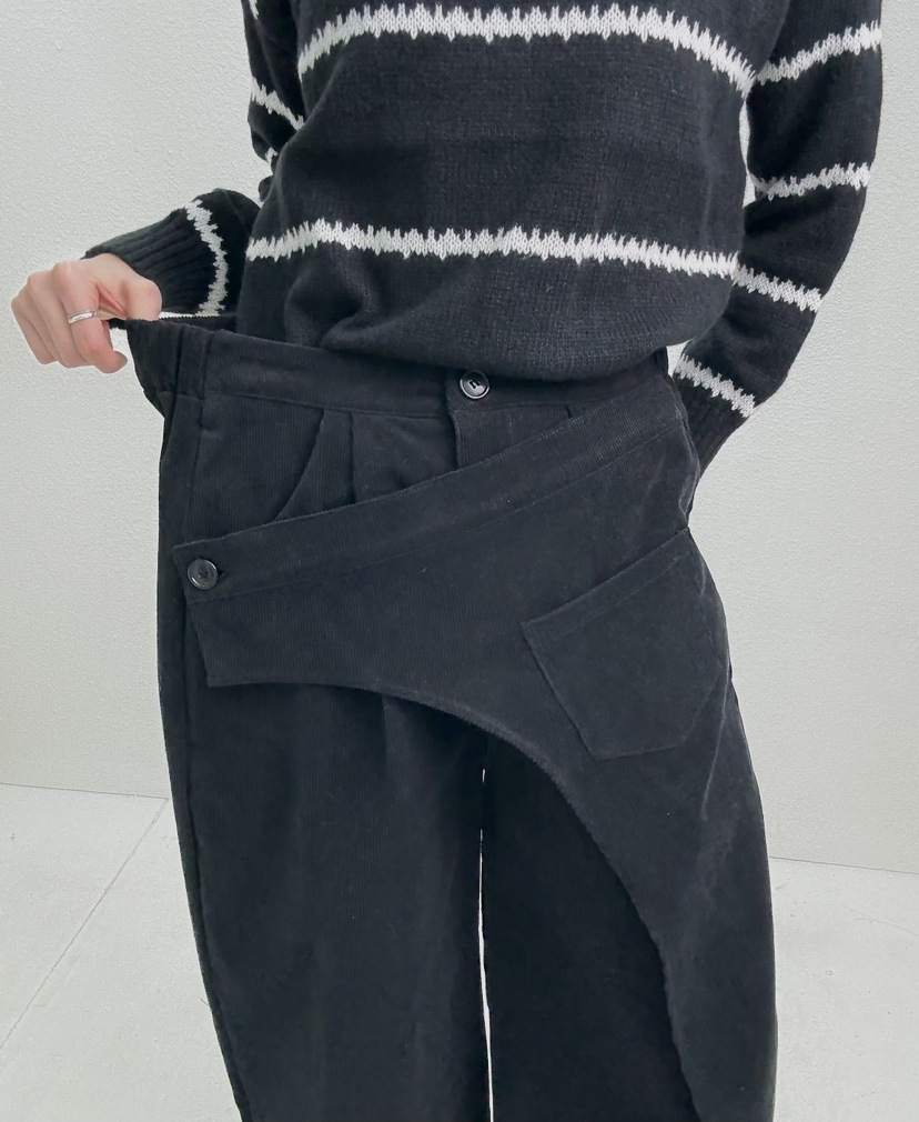 JMIND東大門㊣代購女裝新品熱賣真品職業推薦休閑休閑褲燈芯絨JMIND休閑褲