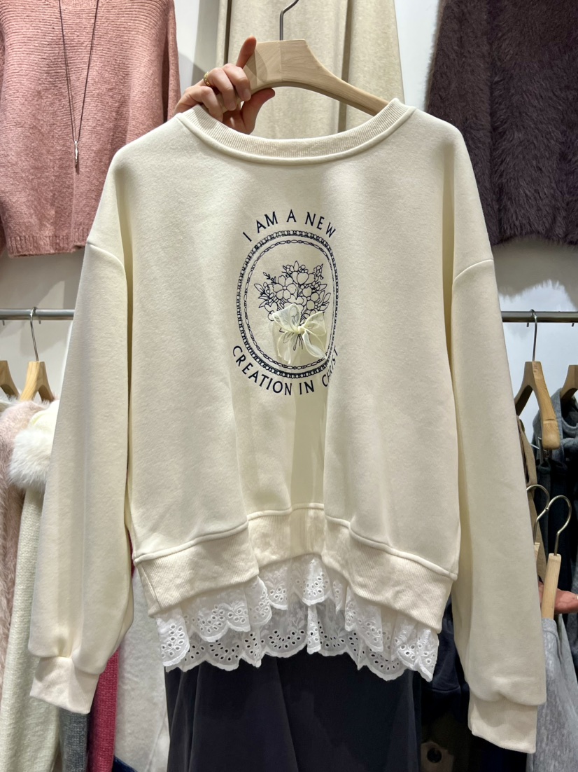 OLA東大門㊣代購女士新款人氣休閑推薦熱賣職業時尚25秋冬衛衣mellor/OLA衛衣圖色2