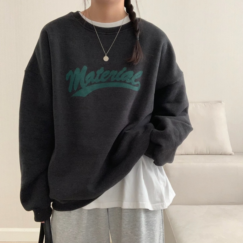 HELLO JINI東大門㊣實拍女裝新款25秋冬真品時尚休閑人氣衛衣HELLO JINI衛衣