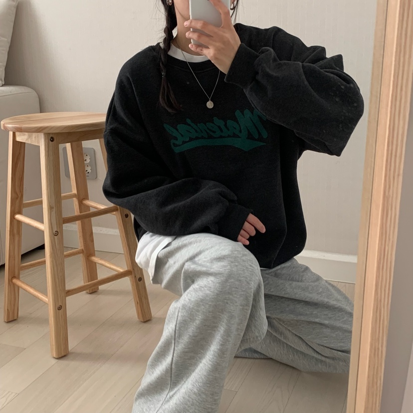 HELLO JINI東大門㊣實拍女裝新款25秋冬真品時尚休閑人氣衛衣HELLO JINI衛衣