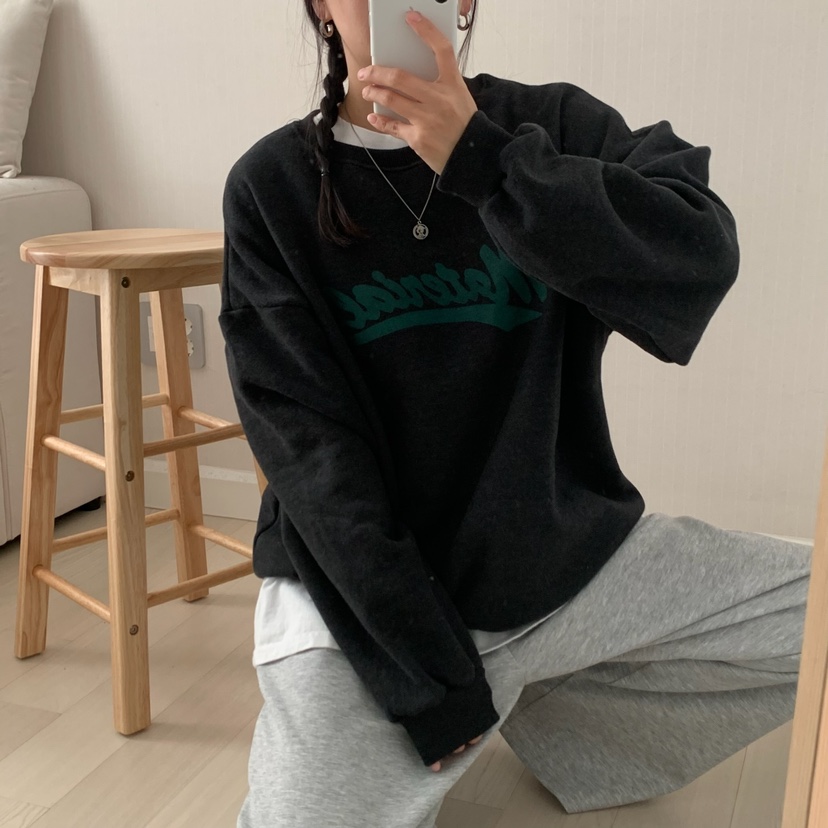 HELLO JINI東大門㊣實拍女裝新款25秋冬真品時尚休閑人氣衛衣HELLO JINI衛衣