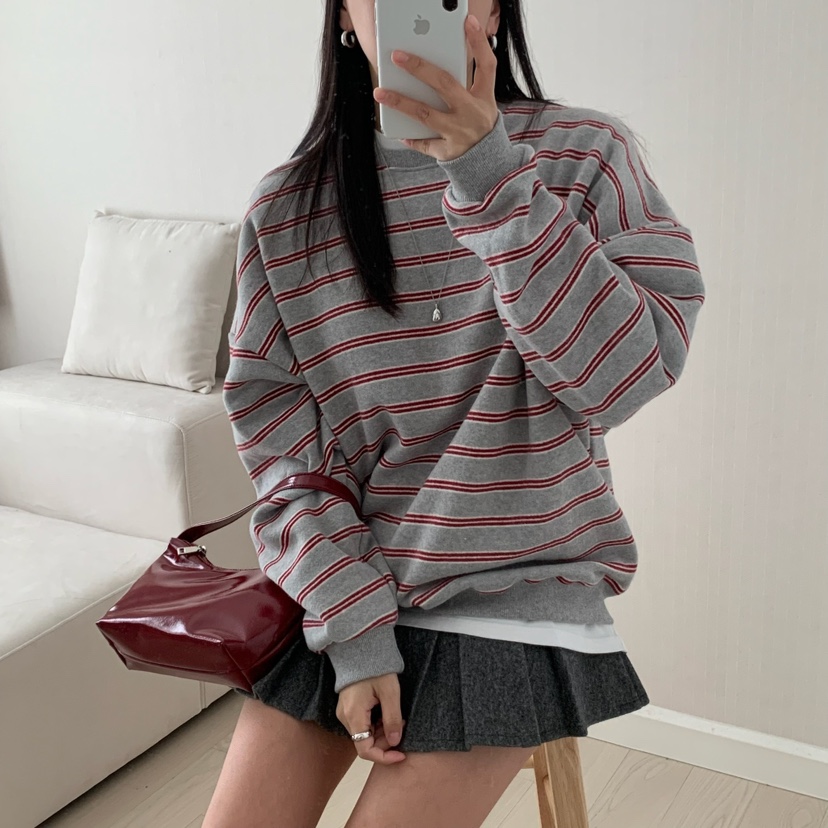 HELLO JINI韓國直郵㊣女士新款職業真品熱賣人氣推薦休閑衛衣HELLO JINI衛衣