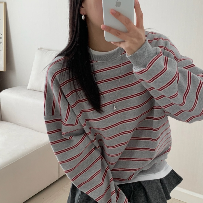 HELLO JINI韓國直郵㊣女士新款職業真品熱賣人氣推薦休閑衛衣HELLO JINI衛衣