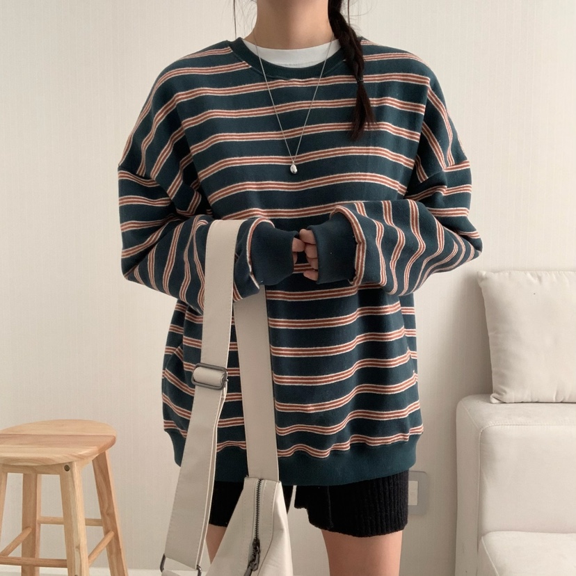 HELLO JINI韓國直郵㊣女士新款職業真品熱賣人氣推薦休閑衛衣HELLO JINI衛衣圖色1