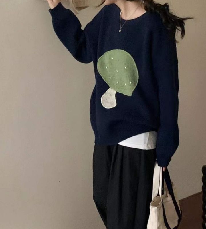 BLING BLING-S韓國代購㊣女士新品推薦時尚25秋冬休閑針織衫BLING BLING-S針織衫