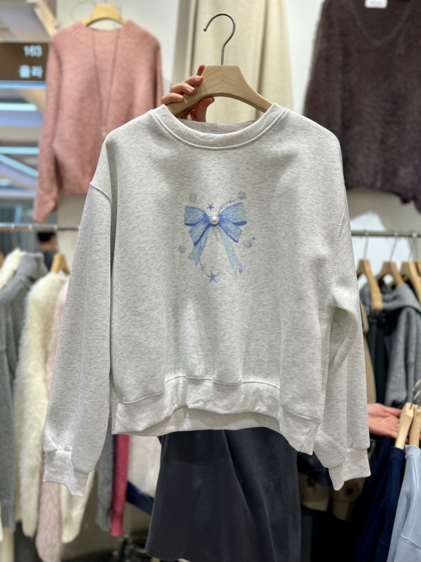 OLA東大門㊣實拍女士新品推薦人氣熱賣25秋冬時尚休閑職業衛衣mellor/OLA衛衣圖色1