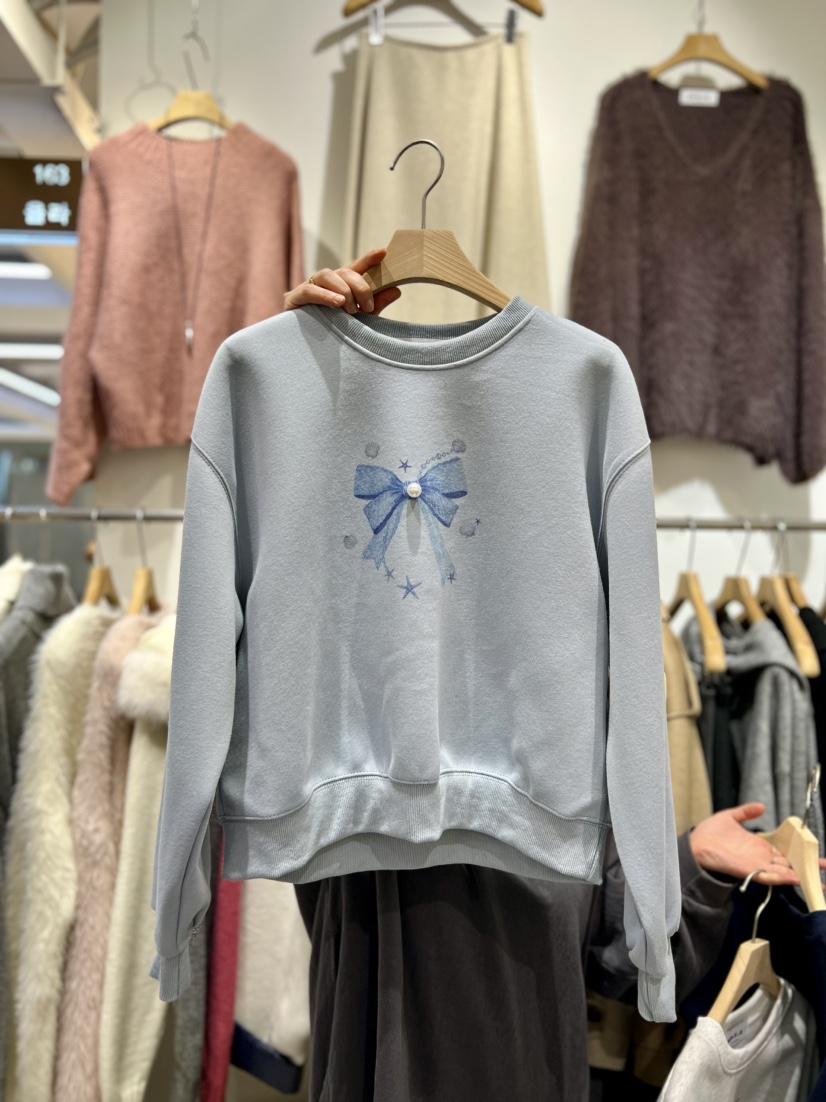 OLA東大門㊣實拍女士新品推薦人氣熱賣25秋冬時尚休閑職業衛衣mellor/OLA衛衣圖色2