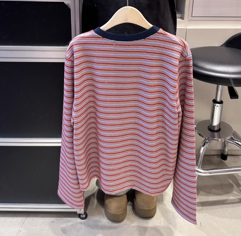 CRACKERS韓國代購㊣女士新款休閑推薦25秋冬人氣熱賣長袖T恤CRACKERS長袖T恤