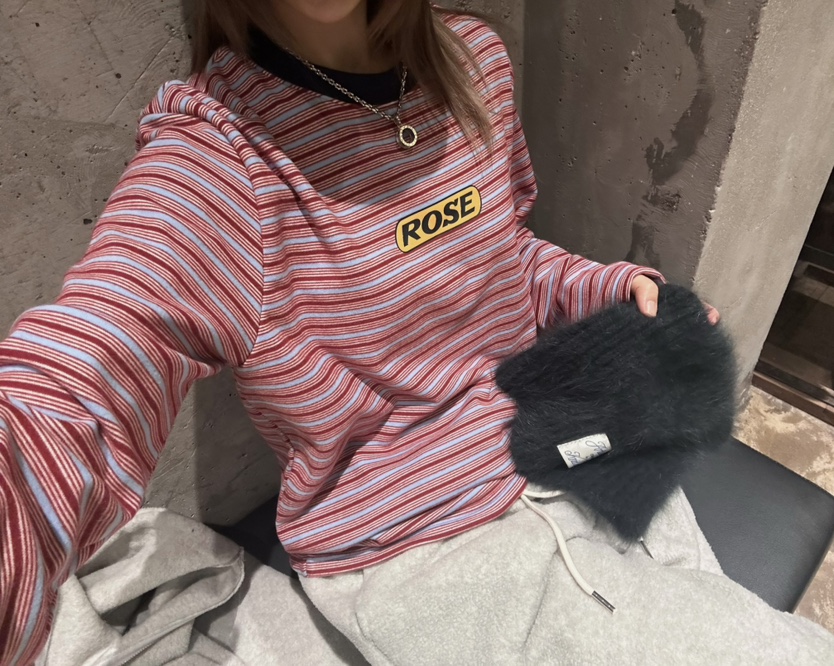 CRACKERS韓國代購㊣女士新款休閑推薦25秋冬人氣熱賣長袖T恤CRACKERS長袖T恤