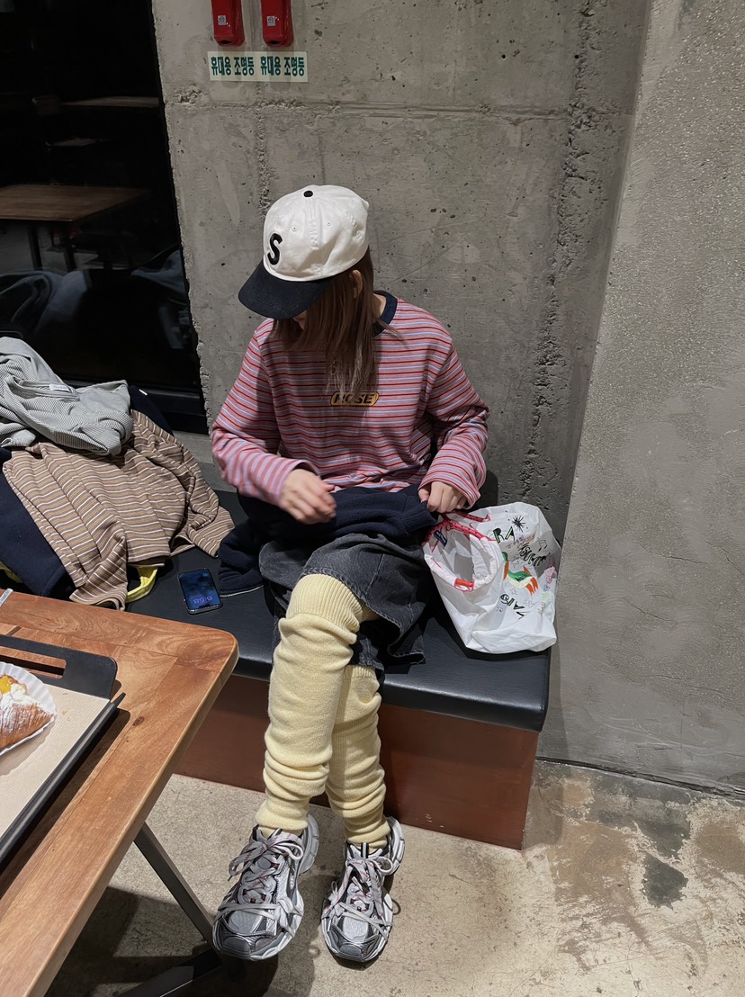 CRACKERS韓國代購㊣女士新款休閑推薦25秋冬人氣熱賣長袖T恤CRACKERS長袖T恤