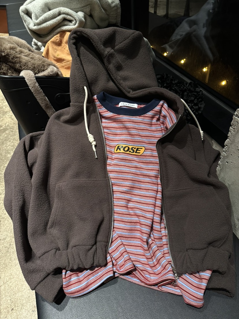 CRACKERS韓國代購㊣女士新款休閑推薦25秋冬人氣熱賣長袖T恤CRACKERS長袖T恤