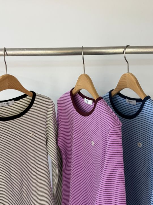 CALLIT韓國代購㊣女士新款真品25秋冬職業熱賣時尚休閑長袖T恤CALLIT長袖T恤