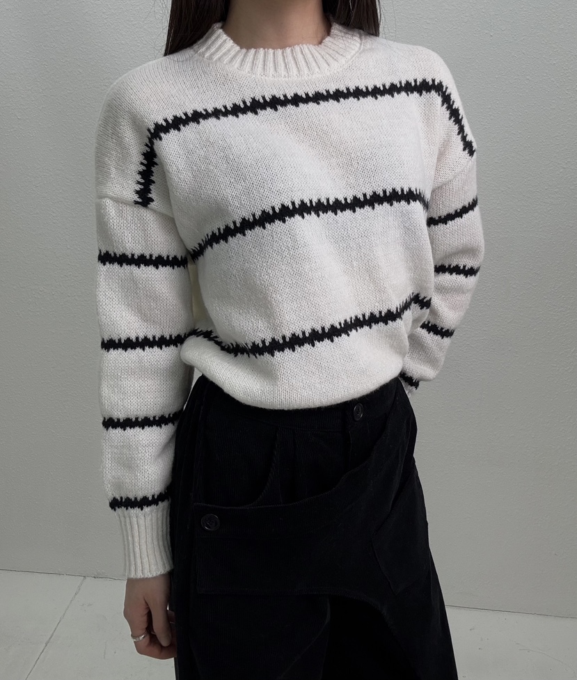 JMIND東大門㊣代購女裝新款休閑時尚真品人氣熱賣針織衫單排扣JMIND針織衫