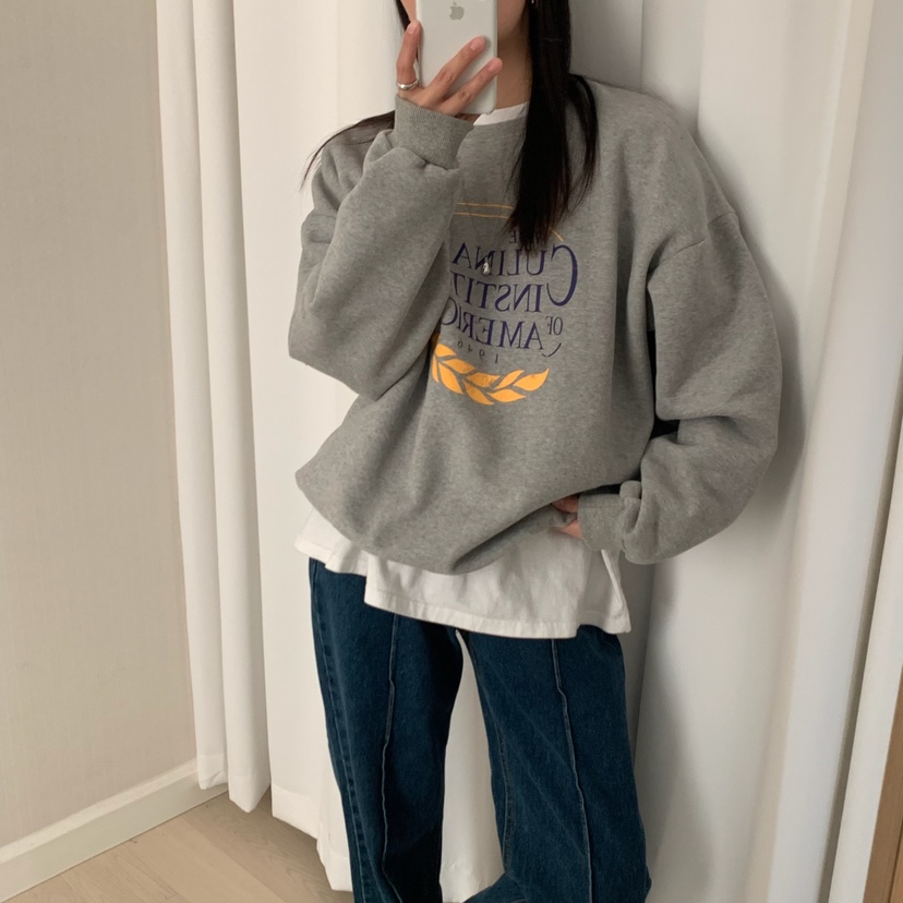 HELLO JINI東大門㊣實拍女士新品真品時尚職業人氣推薦衛衣HELLO JINI衛衣