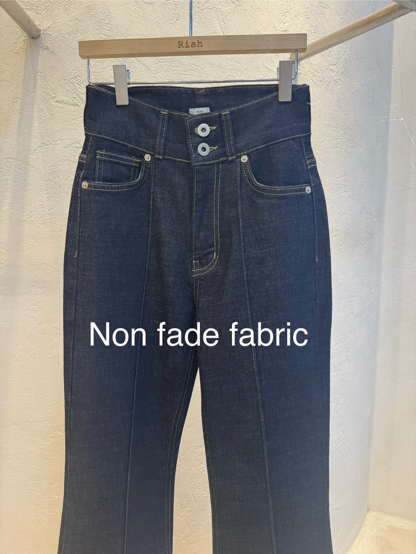 RIAH東大門㊣實拍女裝新款休閑熱賣時尚真品25秋冬牛仔褲褶裥RIAH牛仔褲