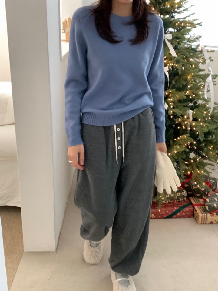 DOIT東大門㊣實拍女士新品熱賣人氣25秋冬休閑時尚休閑褲紐扣DOIT休閑褲