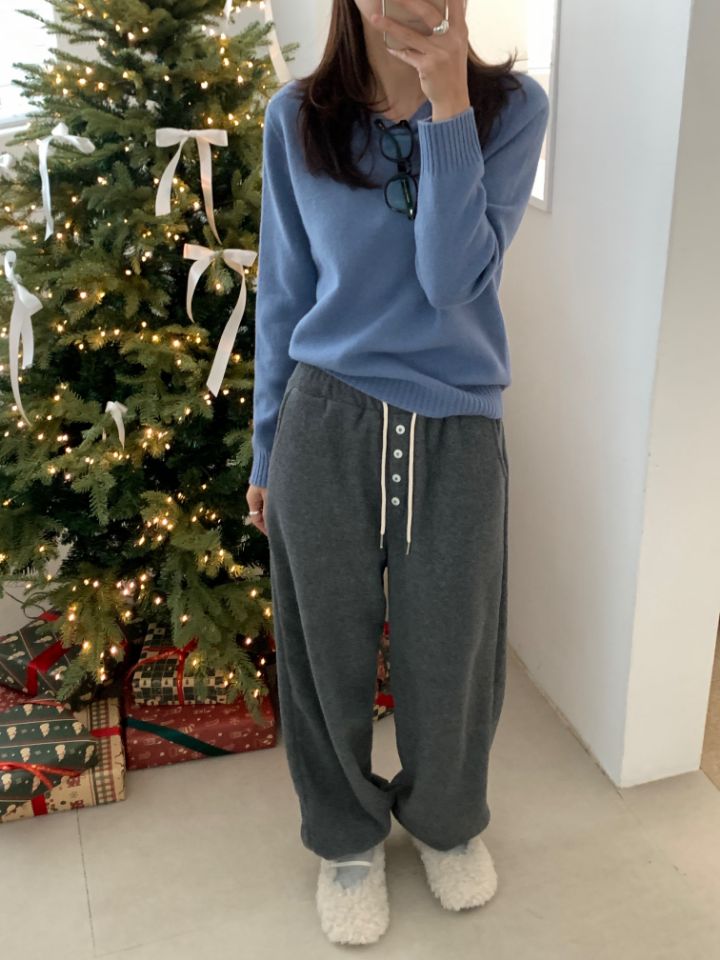 DOIT東大門㊣實拍女士新品熱賣人氣25秋冬休閑時尚休閑褲紐扣DOIT休閑褲