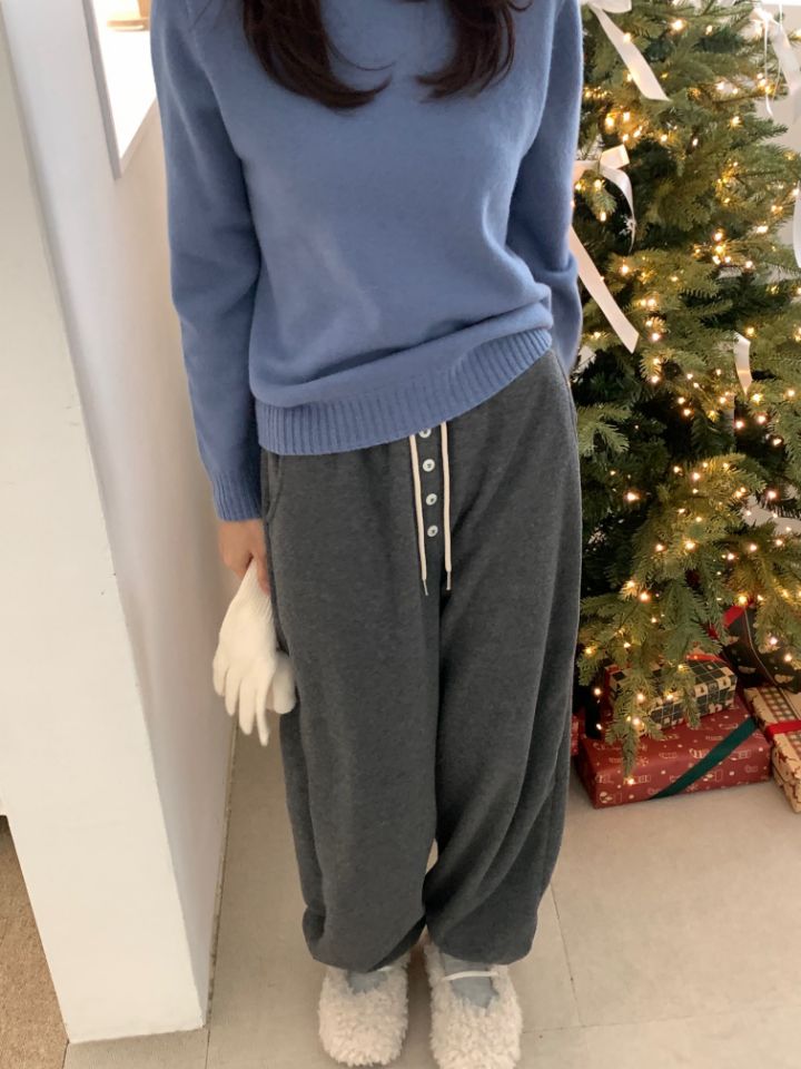 DOIT東大門㊣實拍女士新品熱賣人氣25秋冬休閑時尚休閑褲紐扣DOIT休閑褲