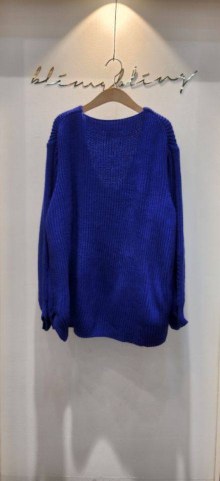 BLING BLING-S東大門㊣直郵女裝新款職業人氣推薦針織衫V領BLING BLING-S針織衫