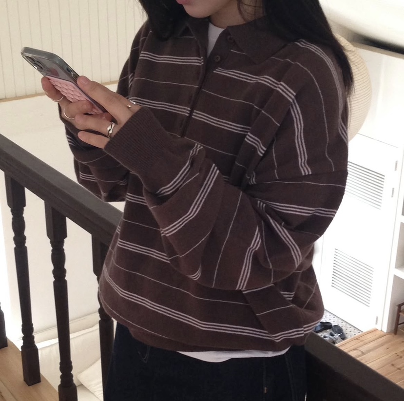 DARLUZ_MI東大門㊣直郵女裝新款25秋冬職業休閑熱賣針織衫羊絨DARLUZ_MI針織衫圖色1