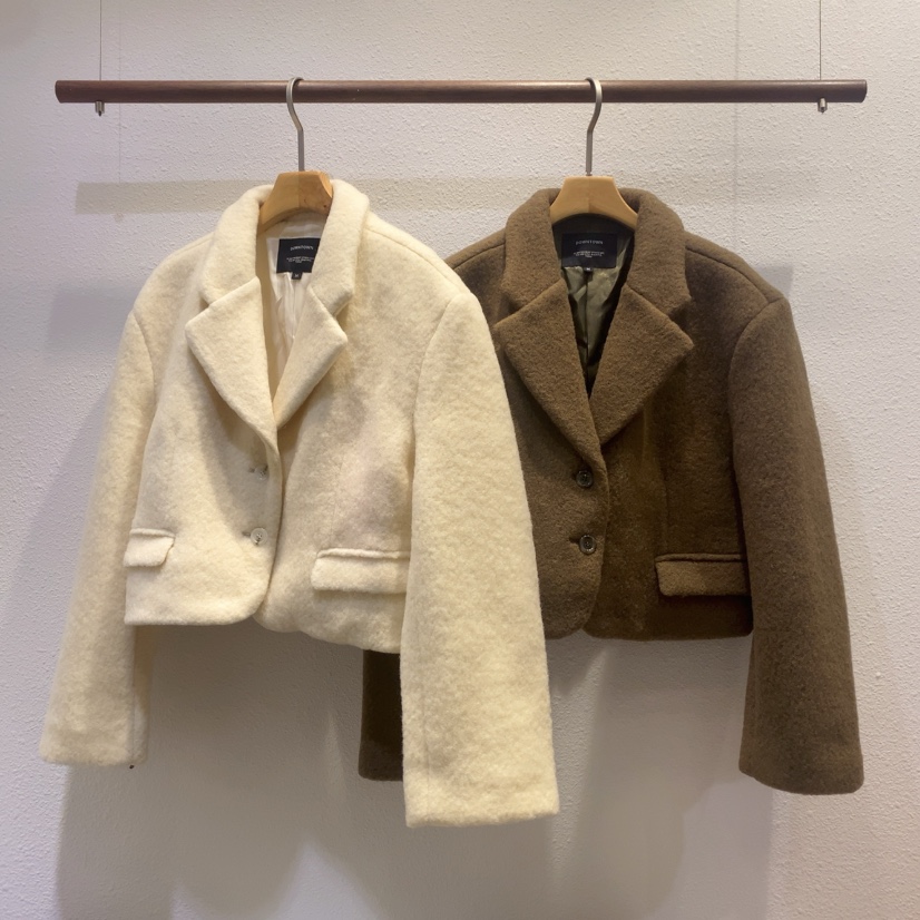 DARLUZ_MI東大門㊣直郵女士新品人氣推薦時尚真品短款大衣羊毛DARLUZ_MI短款大衣