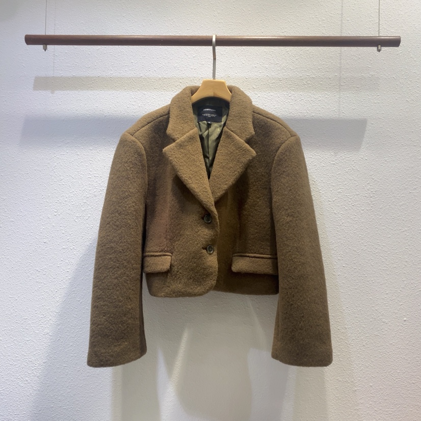 DARLUZ_MI東大門㊣直郵女士新品人氣推薦時尚真品短款大衣羊毛DARLUZ_MI短款大衣圖色2