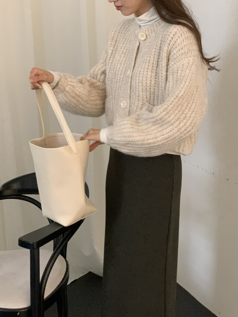 NOTICE東大門㊣代購女裝新品推薦真品25秋冬毛衣短款針織開衫NOTICE毛衣