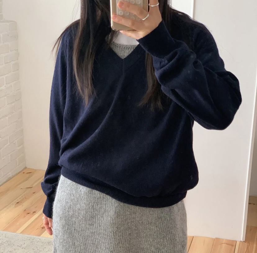 DARLUZ_MI韓國代購㊣女士新品時尚休閑職業推薦人氣真品針織衫DARLUZ_MI針織衫圖色1