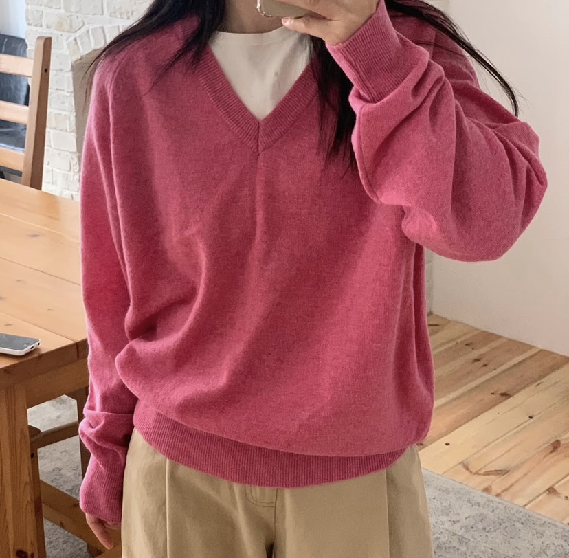 DARLUZ_MI韓國代購㊣女士新品時尚休閑職業推薦人氣真品針織衫DARLUZ_MI針織衫圖色2