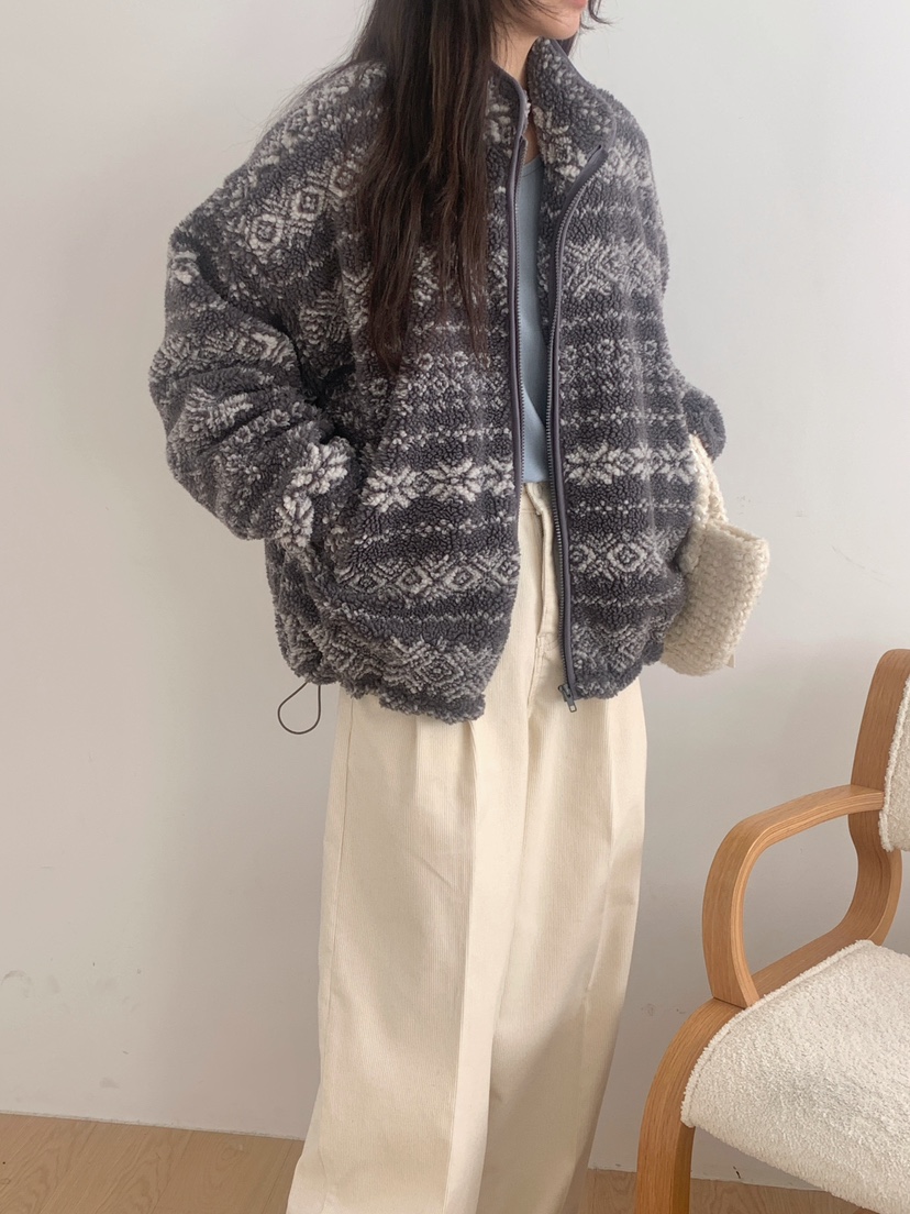 WOOD東大門㊣代購女士新款熱賣25秋冬時尚真品推薦人氣夾克WOOD夾克