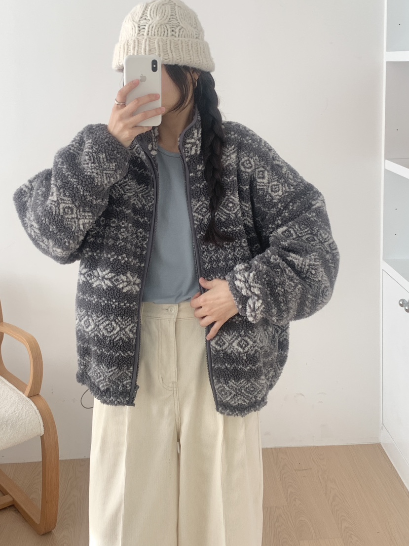 WOOD東大門㊣代購女士新款熱賣25秋冬時尚真品推薦人氣夾克WOOD夾克圖色1