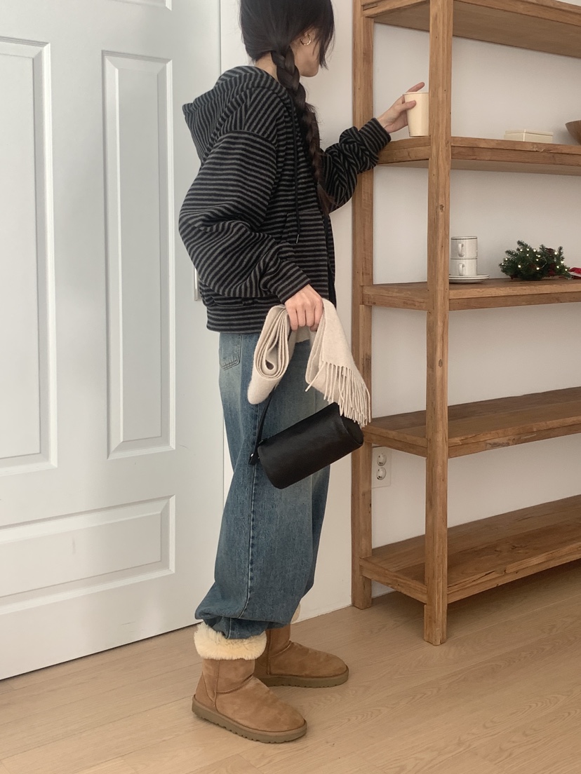 WOOD韓國直郵㊣女士新款熱賣真品職業推薦衛衣連帽拉鏈衫抓絨WOOD衛衣