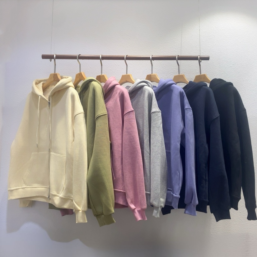 DARLUZ_MI東大門㊣直郵女裝新款真品職業推薦熱賣衛衣拉鏈連帽DARLUZ_MI衛衣