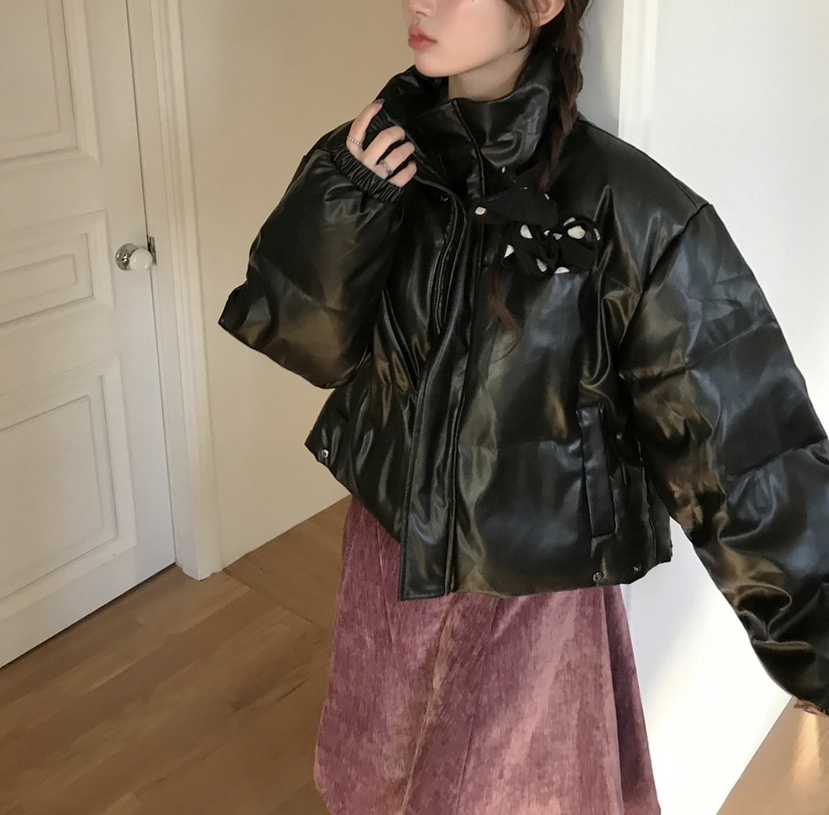 DARLUZ_MI東大門㊣代購女士新品25秋冬推薦時尚短款棉服填充絨DARLUZ_MI短款棉服