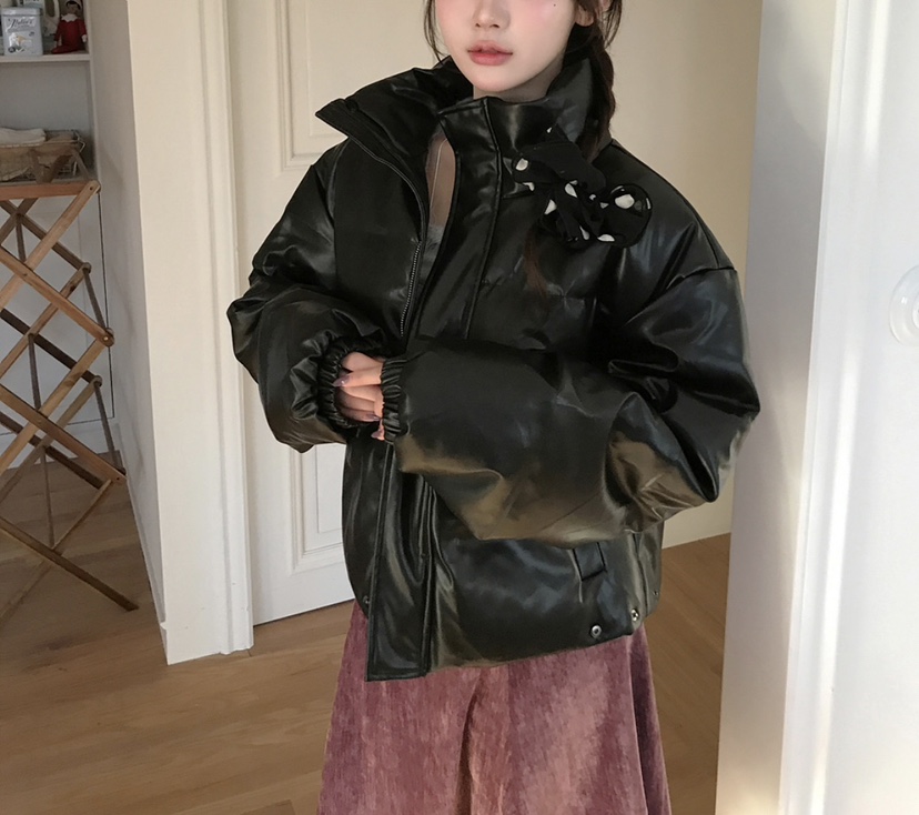 DARLUZ_MI東大門㊣代購女士新品25秋冬推薦時尚短款棉服填充絨DARLUZ_MI短款棉服