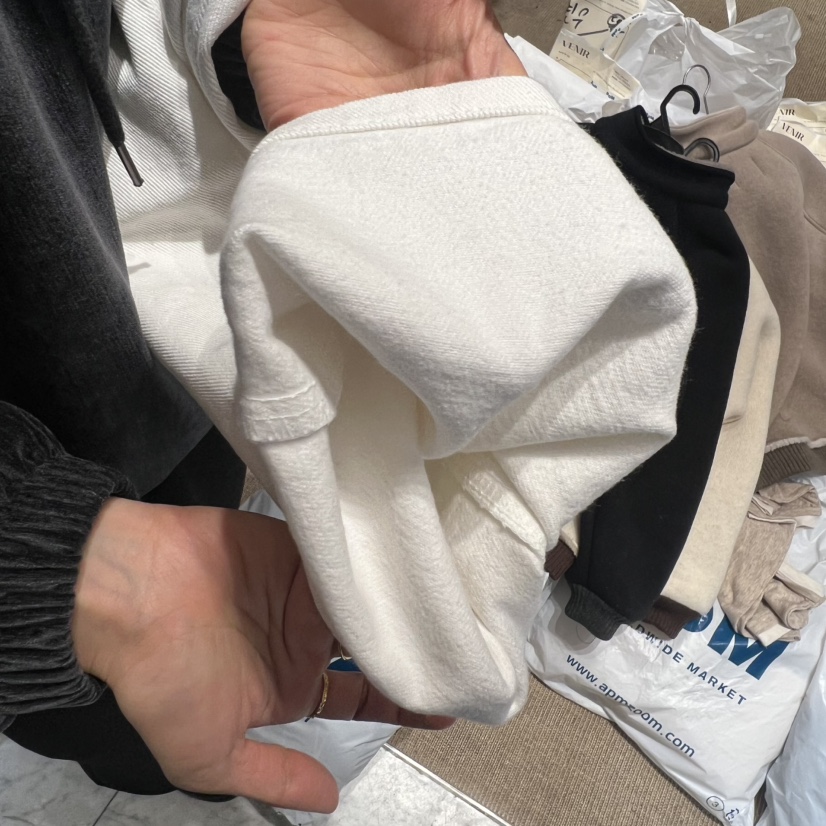 VENIR-a韓國代購㊣女裝新款真品休閑推薦牛仔褲不含腰帶加絨VENIR-a牛仔褲