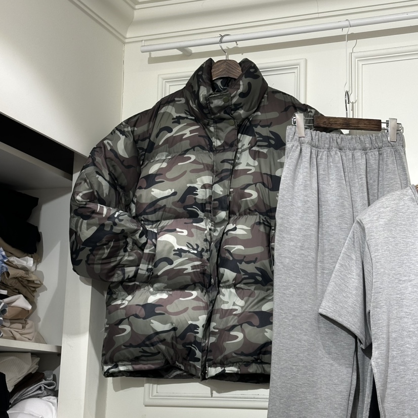 J.RITZY韓國代購㊣女裝新款時尚職業真品25秋冬人氣短款棉服J.RITZY短款棉服圖色3