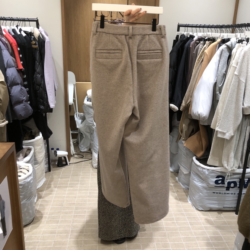 LOFN韓國直郵㊣女士新品職業25秋冬休閑真品人氣推薦休閑褲LOFN休閑褲