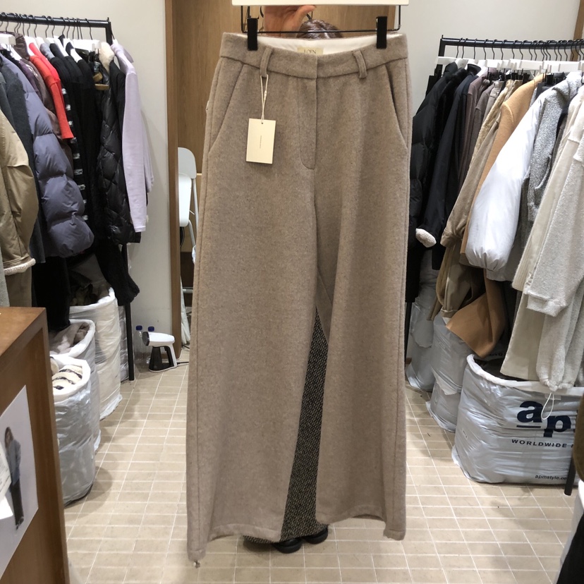 LOFN韓國直郵㊣女士新品職業25秋冬休閑真品人氣推薦休閑褲LOFN休閑褲圖色1