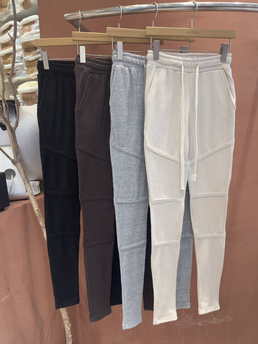MIENNE東大門㊣實拍女裝新品職業推薦時尚真品熱賣休閑休閑褲MIENNE休閑褲